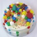 Rainbow - Rainbow Macaron Cake - NOT Nut Free